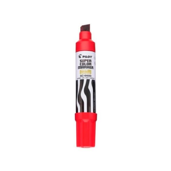 PILOT-MARCADOR-PERM.-JUMBO-RECARGABLE-ROJO